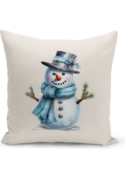Yılbaşı Serisi Çift Tarafı Dijital Baskılı 8'li Kırlent Kılıfı Seti (Christmas Noel Cushion Cover) modelleri