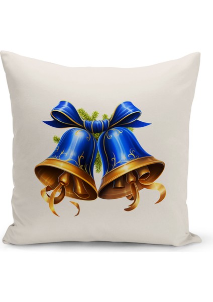 Bertille Home Yılbaşı Serisi Çift Tarafı Dijital Baskılı  8'li Kırlent Kılıfı Seti (Christmas Noel Cushion Cover)