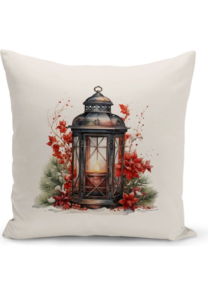 Yılbaşı Serisi Çift Tarafı Dijital Baskılı 8'li Kırlent Kılıfı Seti (Christmas Noel Cushion Cover) fiyatları