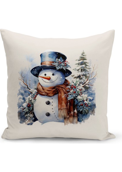 Yılbaşı Serisi Çift Tarafı Dijital Baskılı 8'li Kırlent Kılıfı Seti (Christmas Noel Cushion Cover) fiyatları