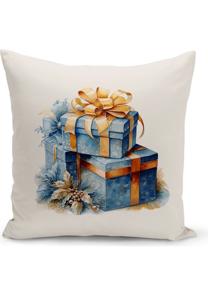 Yılbaşı Serisi Çift Tarafı Dijital Baskılı 8'li Kırlent Kılıfı Seti (Christmas Noel Cushion Cover) fırsatları