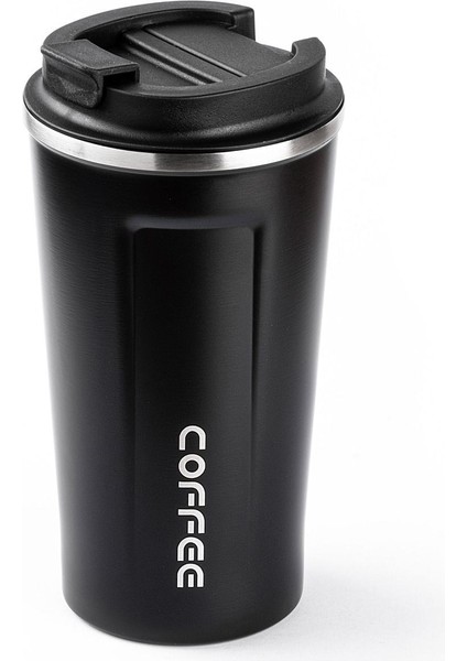 001-01-SİYAH Coffee Yazılı Paslanmaz Çelik Termos Bardak 500ML (8695835401317) fiyatları