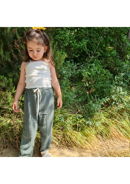 Organik Müslin Pantolon Bebek-Çocuk fiyatları