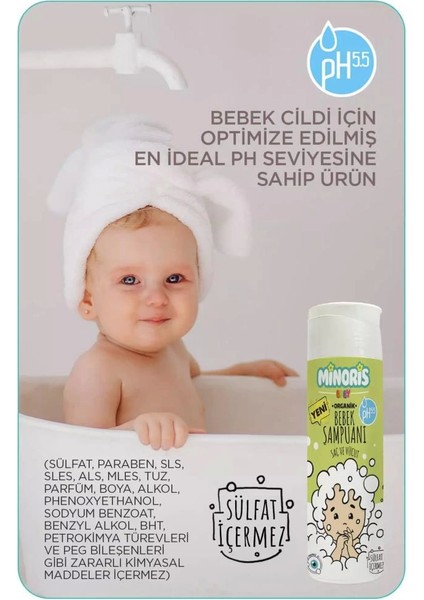 Baby Organik Bebek Saç ve Vücut Şampuanı 200 ml