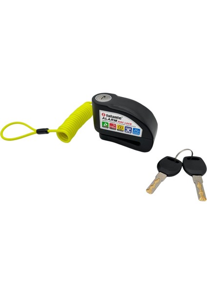 Falante Alarmlı Disk Kilidi + Hatırlatma Kablosu fiyatları