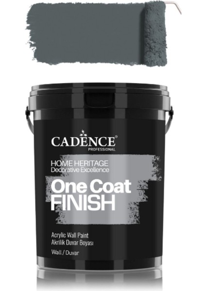 OCF20 Ardıç Gri Akrilik Duvar Boyası - One Coat Finish 2.5lt