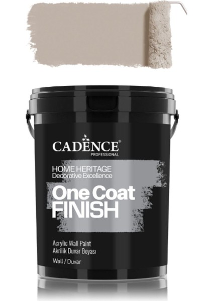 OCF25 Küllü Gri Akrilik Duvar Boyası - One Coat Finish 2.5lt