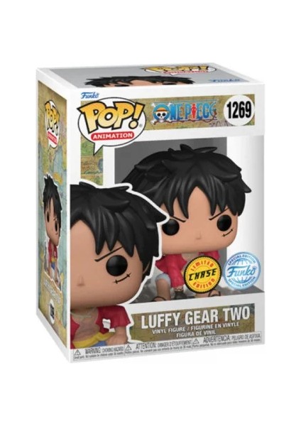 Pop! Animation: One Piece - Luffy Gear Two Special Edition Multicolor Chase Exclusive Figür