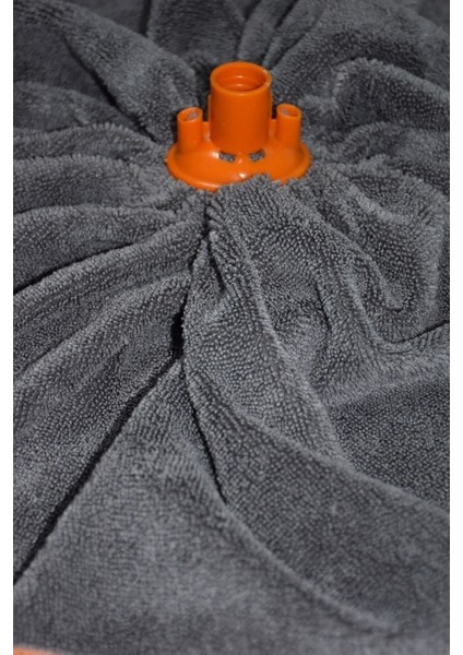 3'lü Mikrofiber Mop Sap Set Gri Mega Boy Lüks Kalite Yedek Uçları Çeşitli fırsatları