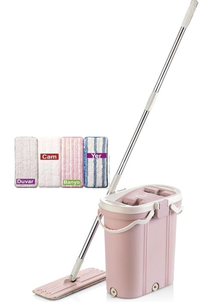 Vip Ahmet Premium Tablet Mop Temizlik Set 4 Lü Yedek Bez