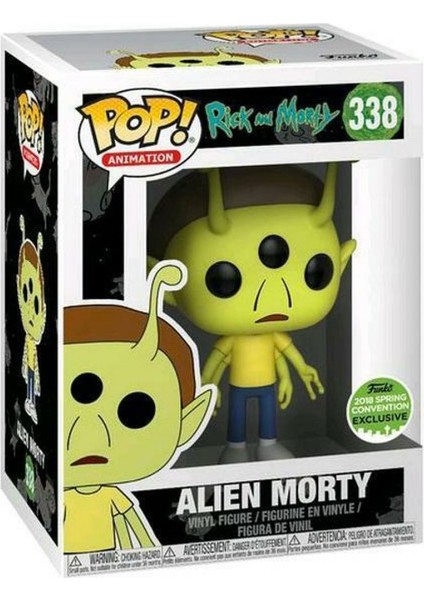 Pop! Animation #338 Rick And Morty Alien Morty (2018 Spring Convention Exclusive) Figür