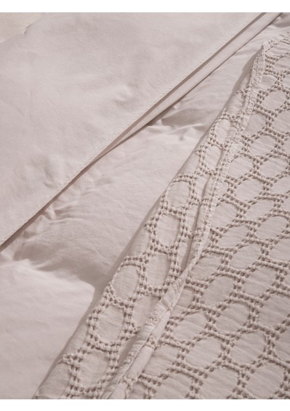 Premium Lastikli Çarşaf Dahil Nevresim Takımı Çift Kişilik 200 x 220 cm Taş fiyatları