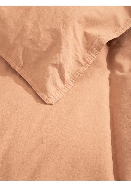 Premium Lastikli Çarşaf Dahil Nevresim Takımı Çift Kişilik 200 x 220 cm Tarçın modelleri