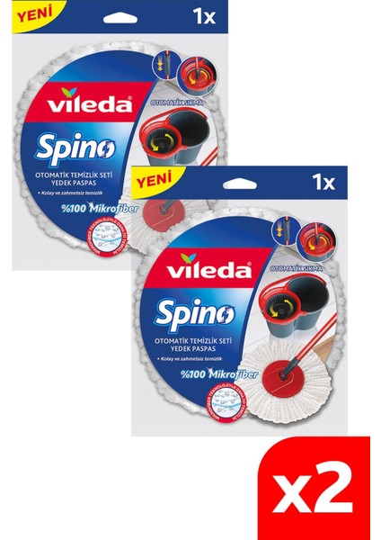 2 Paket Mikrofiber Yedek Paspas Seti, Temizlik İçin Ideal Çözüm