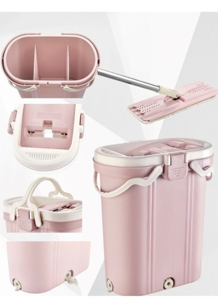 Premium Mop Set ve Dörtlü Yedek Bezleri ile Temizlikte Güçlü Çözüm fiyatları