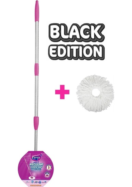 Black Edition Yedek Sap ve Mop Çeşitleri, Kaliteli Temizlik Araçları