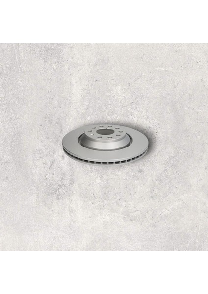 5Q0615601EKIT Fren Diski Arka Takım 2 Adet Geomet Tip - Passat-Golf 5-Golf 6-Golf7-A3-Leon