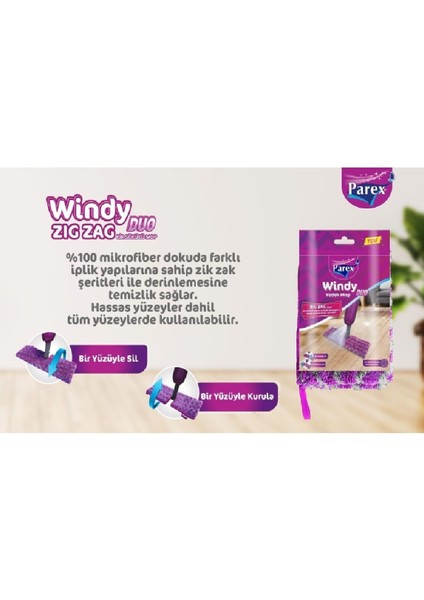 Windy Duo Zigzag Yedek Mop fiyatları