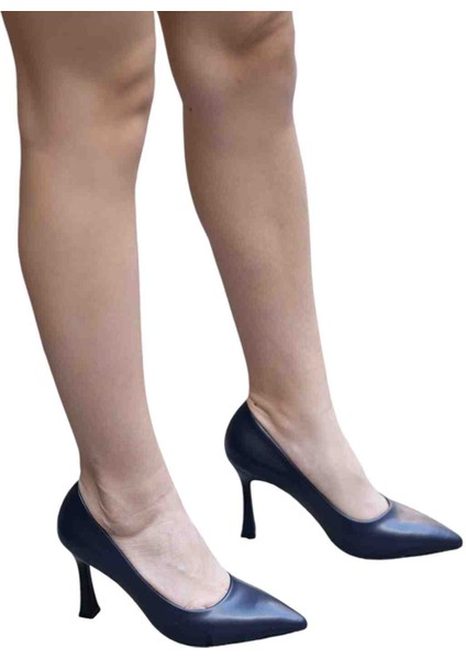 Lacivert 8,5 Cm Stiletto Kadın Ayakkabı fiyatları