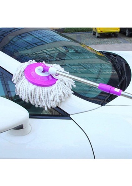 6'lı 360° Döner Paspas Kafa Seti, Yuvarlak Mikrofiber Yedek Parça fırsatları