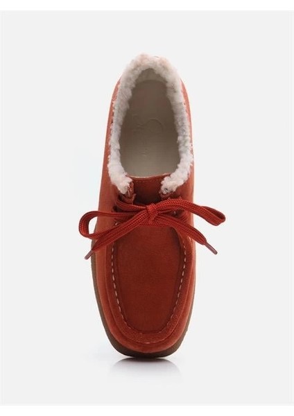 Siyu Tarçın Hakiki Deri Kürklü Kadın Ayakkabı fırsatları