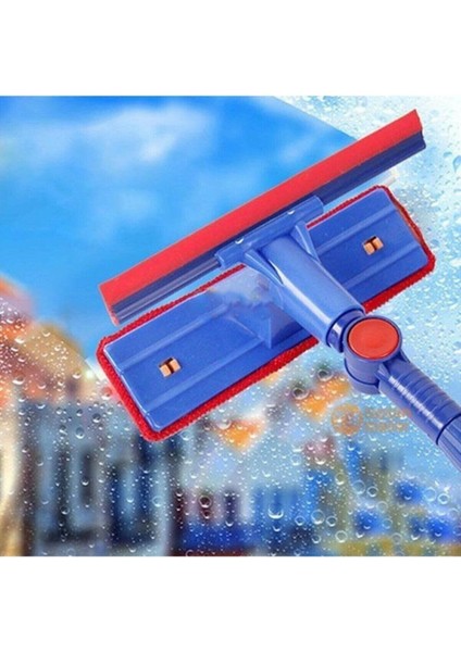 Teleskopik Mikrofiber Sprey Mop ve 4 Yedekli Cam Sılme Seti