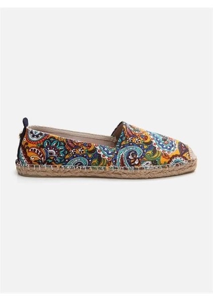 Su Espadril Tenny Sarı Şal Kadın Düz Espadril