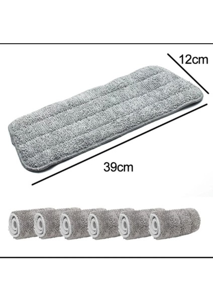 Sprey Mop Yedeği 2'li Set, Ek Promosyon Paketiyle Temizlik Kolaylığı