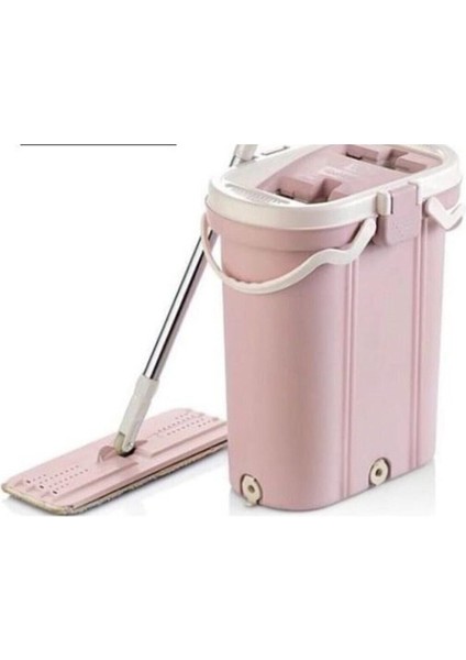 Premium Temizlik Seti, 14 lt Kova, 3 Su Bölmesi, Pratik ve Şık Tasarım