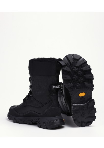 Siyah Kadın Kar Botu 1143839 Dış Materyal ve Topuk Tipi ile Günlük Kullanım için fırsatları