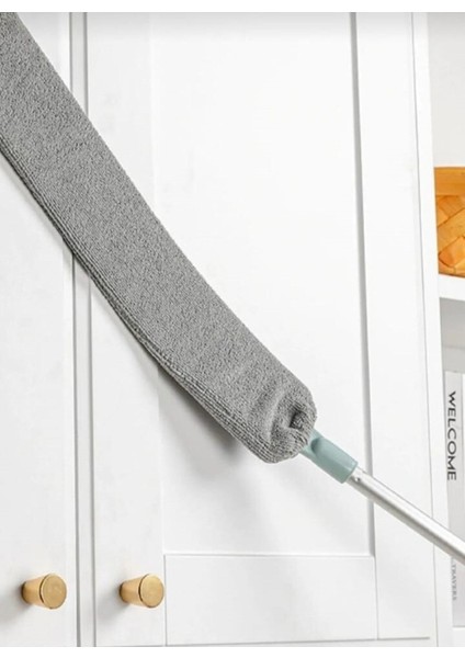 Mikrofiber Başlıklı Girintili Yüzey Dip Köşe Raf Temizleme Mopu Set indirimleri