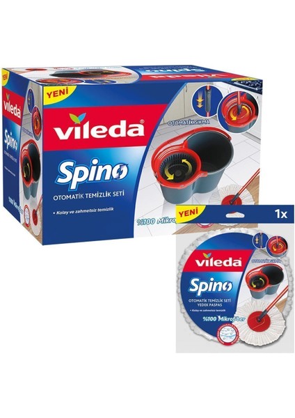 Spino Pedalsız Temizlik Sistemi ve Yedek Paspas Çeşitleri