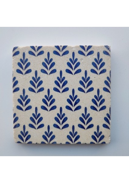 Doğal Taş Dekoratif Banyo Gider Kapağı Süsü 10x10 Cm