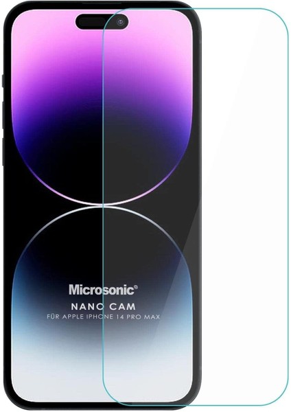 Apple iPhone 14 Pro Max Nano Glass Cam Ekran Koruyucu