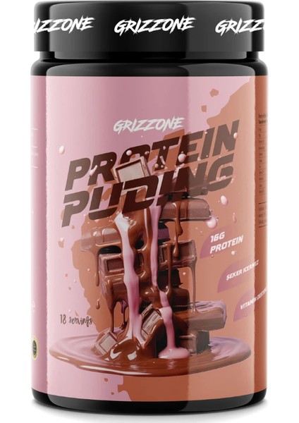 Protein Pudıng 540 Gr 18 Servis