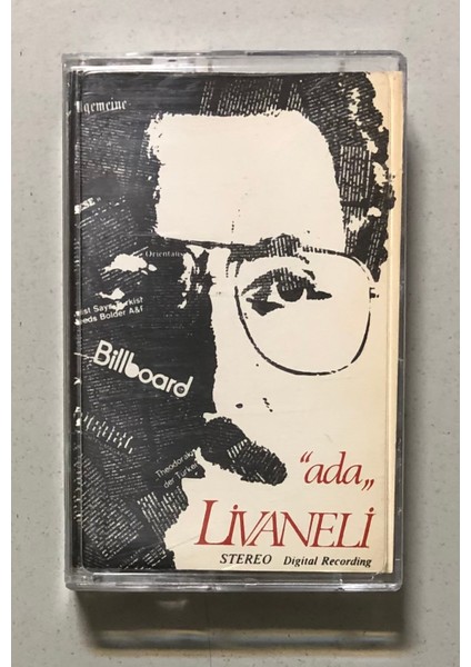 Ada Müzik Zülfü Livaneli Ada Kaset (Orjnal 1983 Dönem Kağıt Baskı Kaset)