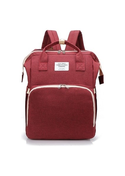 Yataklı Anne Bebek Bakım Çantası (Yurt Dışından)