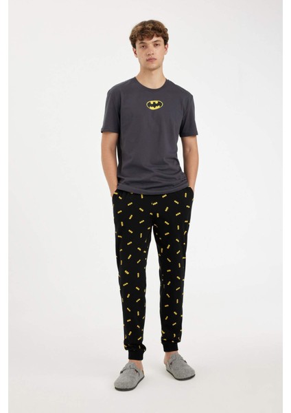 Batman Regular Fit Kısa Kollu Pijama Takımı D2604AX24AU