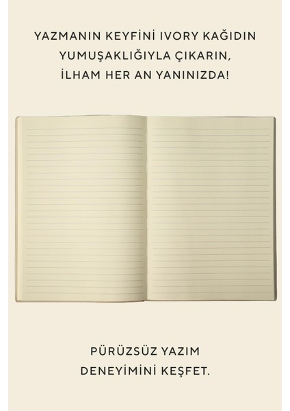 Softtons Esnek Kapak Defter A5 80 GR.256 Sayfa Çizgili