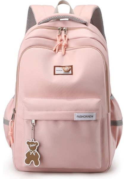 Okul Çantası Kadın Yeni Stil Ortaokul Öğrencileri 3-6 Sınıf Hafif Kampüs Sırt Çantası Büyük Kapasiteli Sırt Çantası (Yurt Dışından)