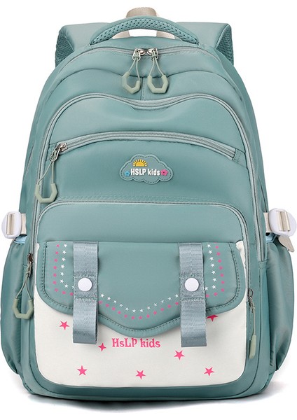 Ilkokul Öğrencisi Sırt Çantası Kız Büyük Kapasiteli 3-6 Sınıf Okul Çantası Erkek Omurga Koruması Hafif Seyahat Çantası (Yurt Dışından)