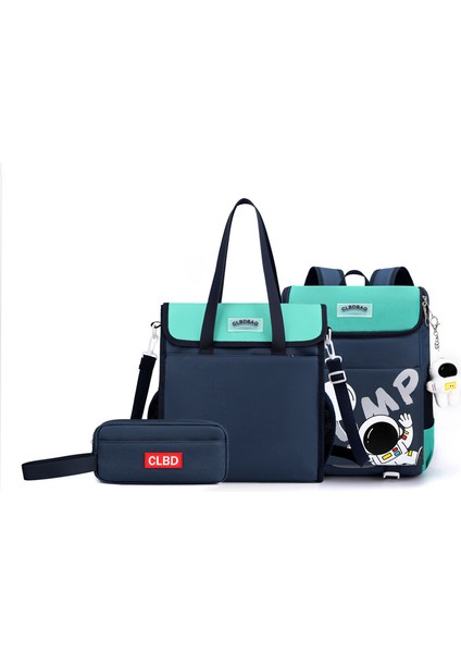 Karikatür Ilkokul Öğrencisi Okul Çantası Erkek Birinci, Ikinci, Üçüncü, Dördüncü, Beşinci ve Altıncı Sınıf Uzay Çocuk Okul Çantası 6-10-12 Yaşında Sırt Çantası (Yurt Dışından)