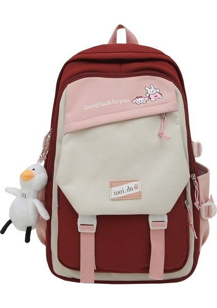 Ortaokul Kız Çantası, Ortaokul Öğrencisinin Geniş Kapasiteli Sırt Çantası (Yurt Dışından)