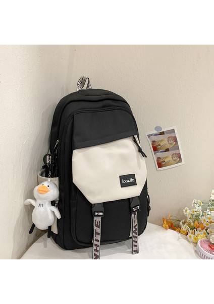 Ortaokul Kız Çantası, Ortaokul Öğrencisinin Geniş Kapasiteli Sırt Çantası (Yurt Dışından)