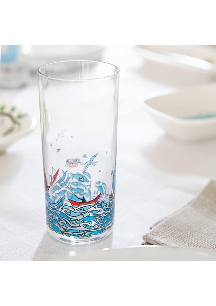 Anason Işleri Balık Masalı Rakı Kadehi 2 Adet fiyatları