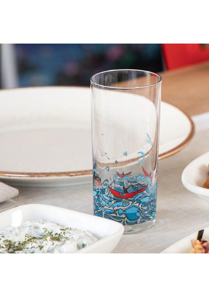 Anason Işleri Balık Masalı Rakı Kadehi 2 Adet fırsatları