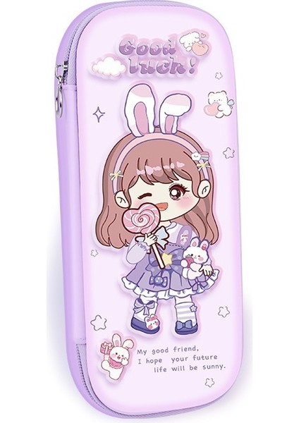 Çocuklara Yönelik Geniş Kapasiteli, Leke Tutmaz Kalem Kutusu (Yurt Dışından)