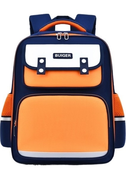 Erkek ve Kız Okul Çantaları Büyük Kapasiteli Ingiliz Tarzı Anaokulu Eğitim Sınıfı Sırt Çantası (Yurt Dışından)