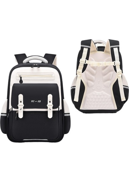 Yunduo Schoolbag Ilkokul Erkek ve Kız Sırt Çantaları Aşınmaya Dayanıklı ve Yük Azaltıcı (Yurt Dışından)