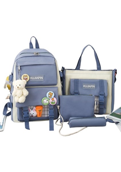 Ortaokul Kızları Için Okul Çantası, Kore Tarzı Sevimli Harajuku Ilkokul Öğrencisi Sırt Çantası (Yurt Dışından)